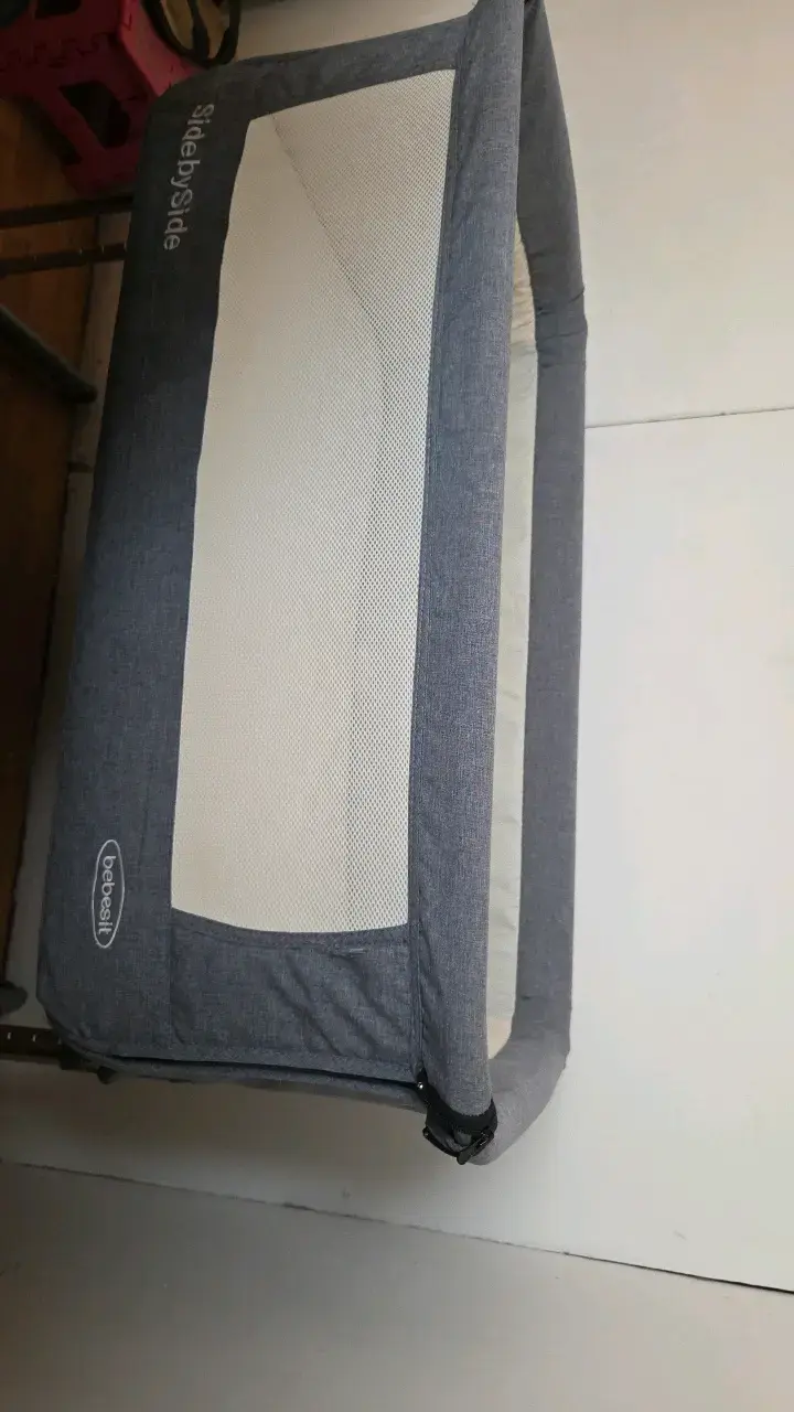 Cuna colecho gris ajustable para bebé - 2