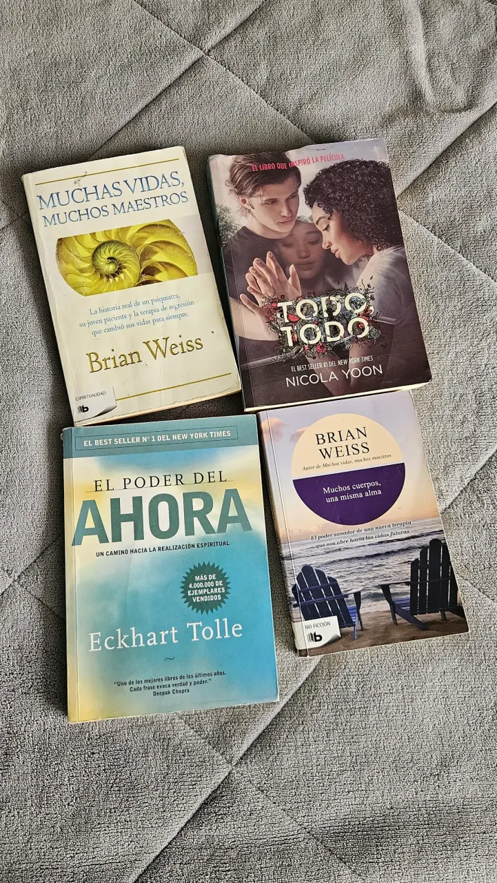 Lote de libros de autoayuda y ficción - 2