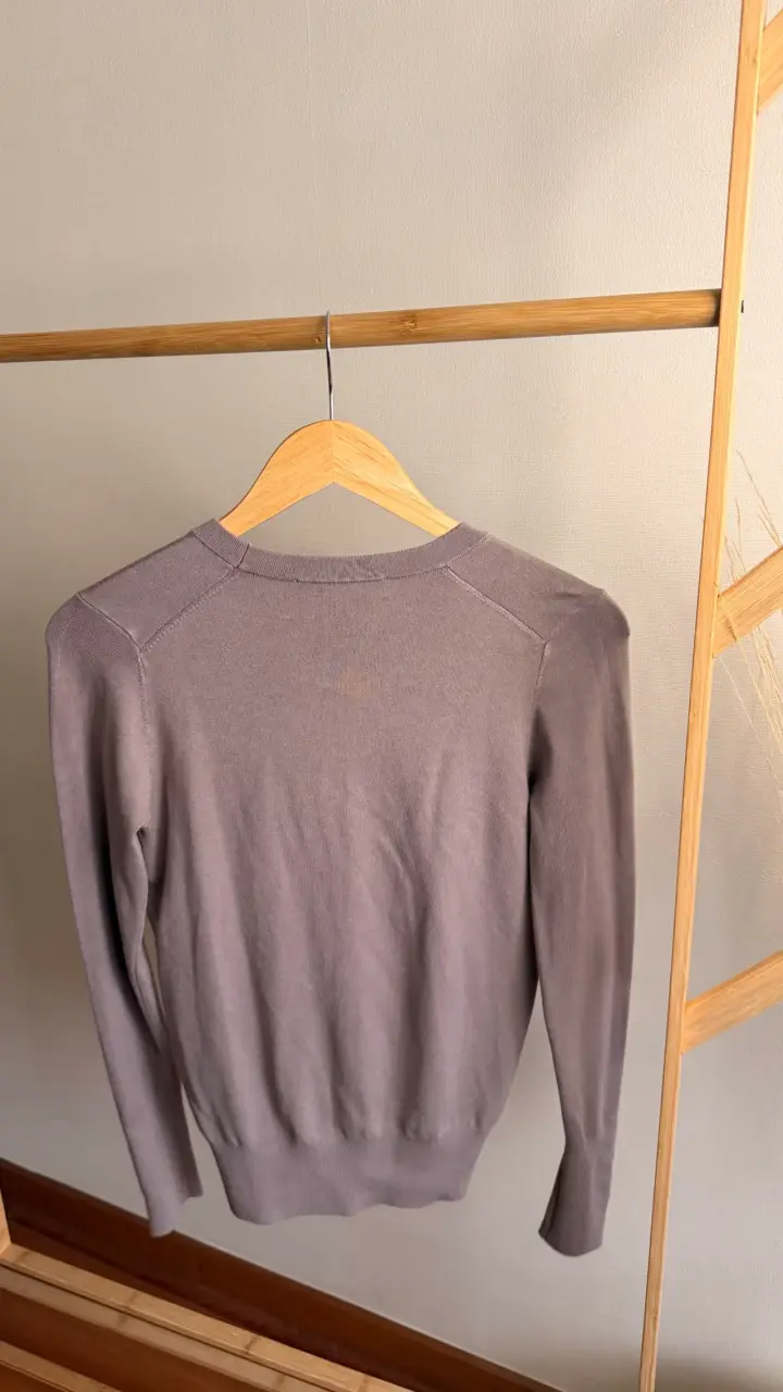 Suéter Zara Mujer Color Beige - 2