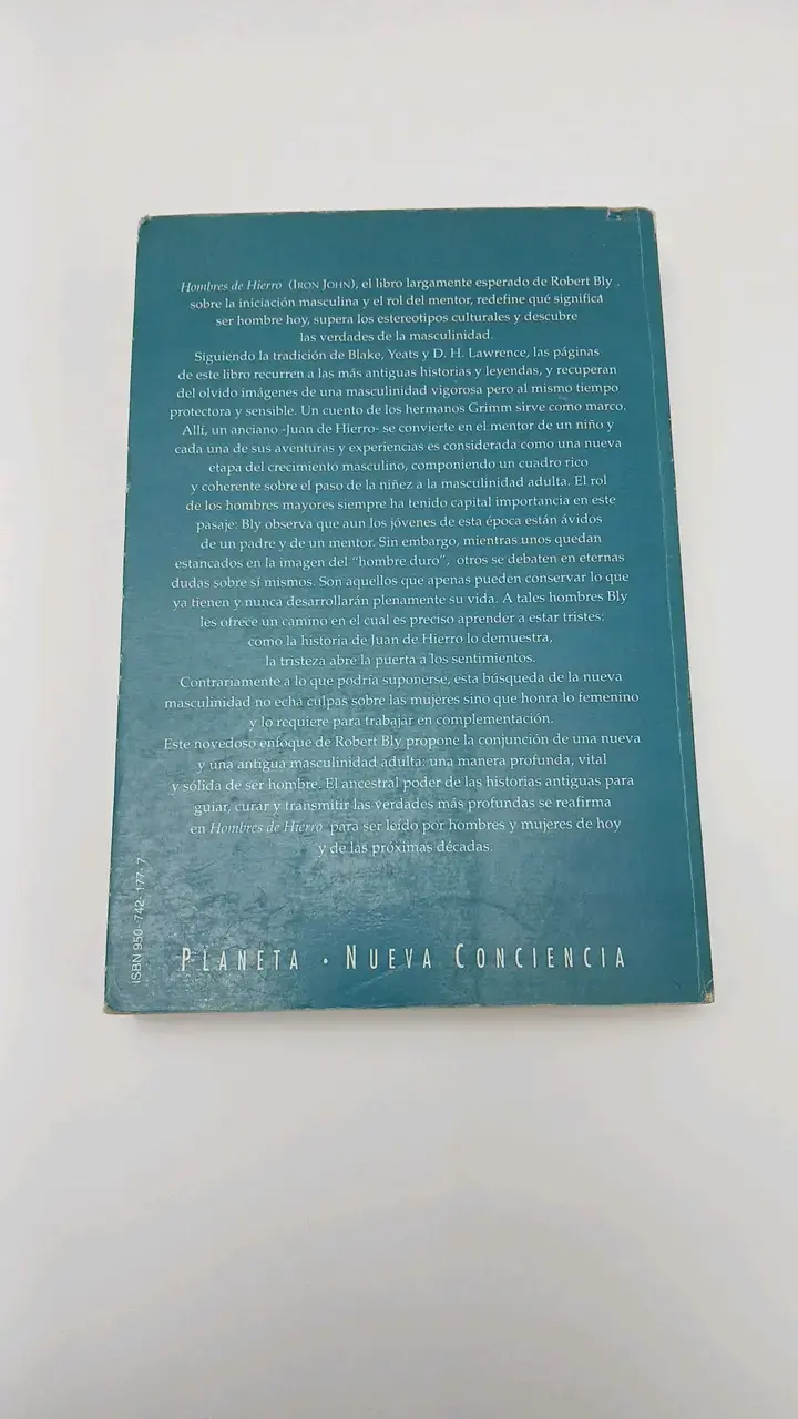 Libro Hombres de Hierro de Robert Bly - 3