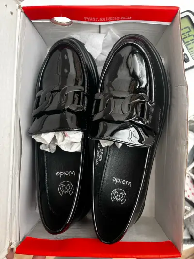 Mocasines negros mujer TALLA 35 - miniatura 1