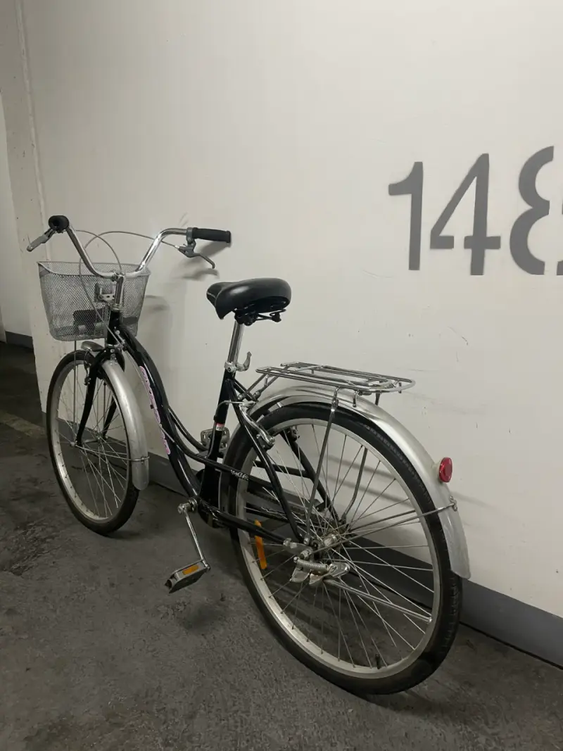 Bicicleta OXFORD con canasto y parrilla trasera - 3