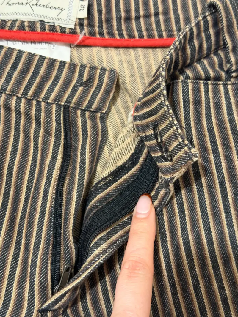 Pantalones a rayas Thomas Burberry talla 38 - 4