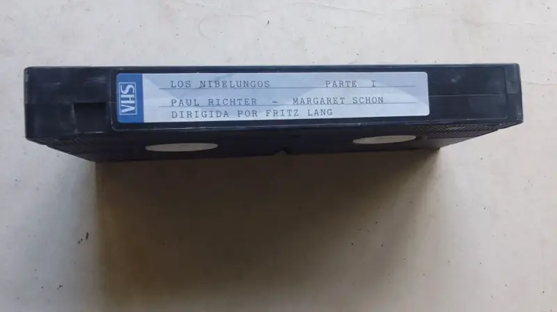 Cinta VHS Los Nibelungos Parte 1 Fritz Lang - 2