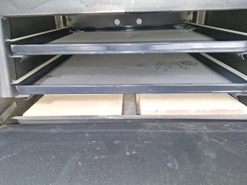 Cocina industrial a gas de 6 quemadores con horno - 3