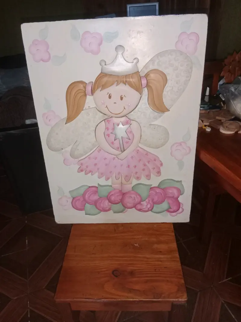 Cuadro Decorativo Infantil de Hada