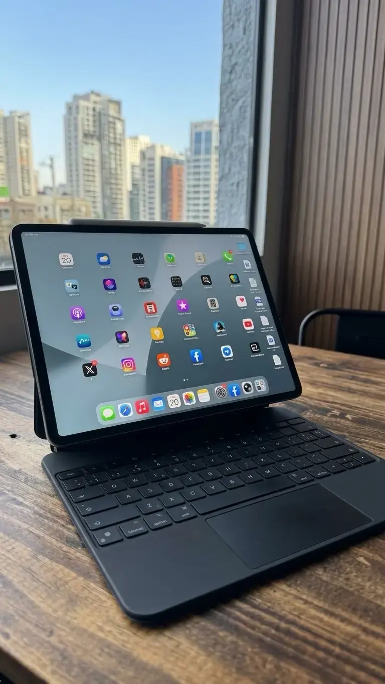 iPad Pro 12.9 pulgadas con teclado y lápiz - 1