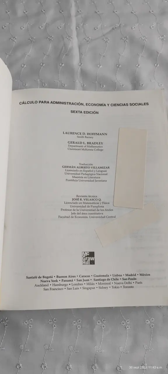 Libro Cálculo para Administración Sexta Edición - 5
