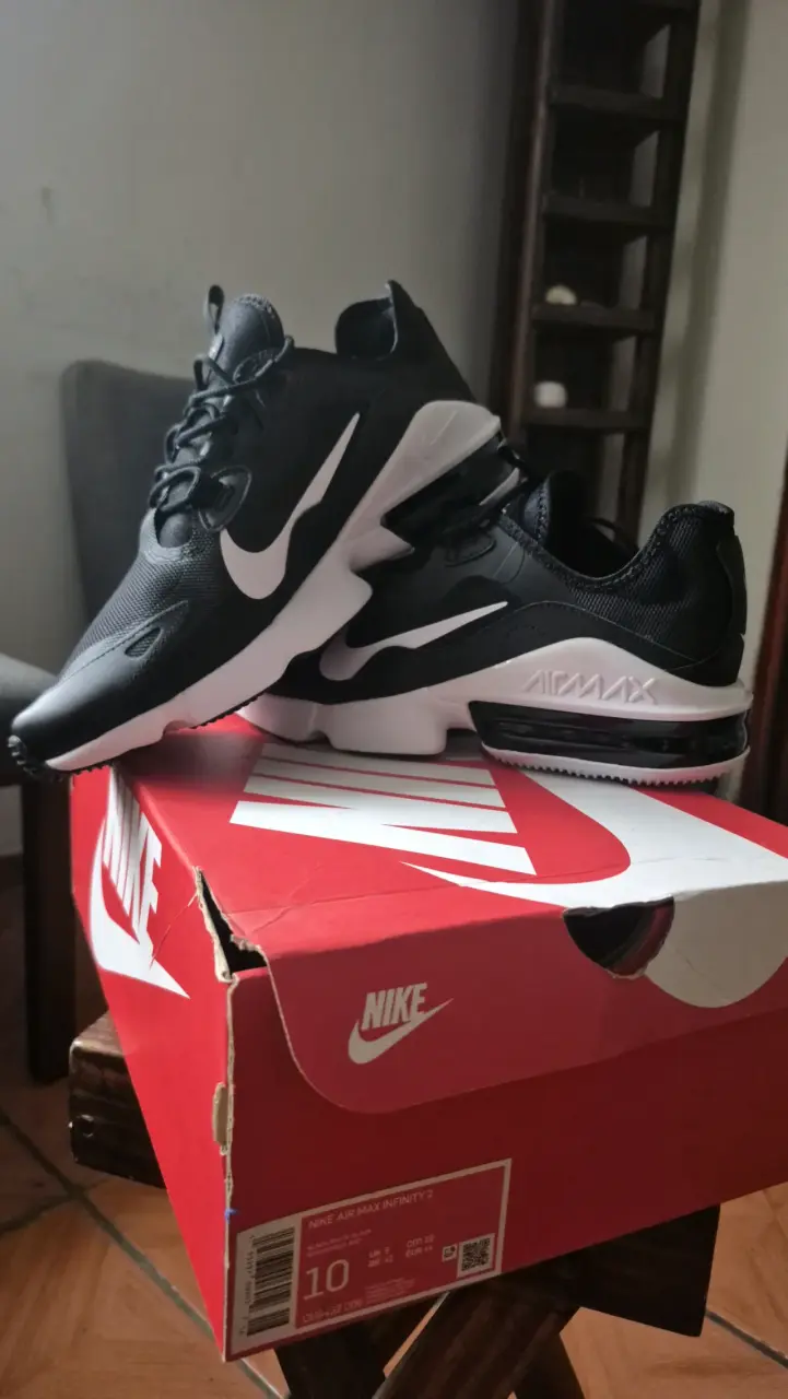 Zapatillas Nike Air Max Infinity 2 Negras - 1