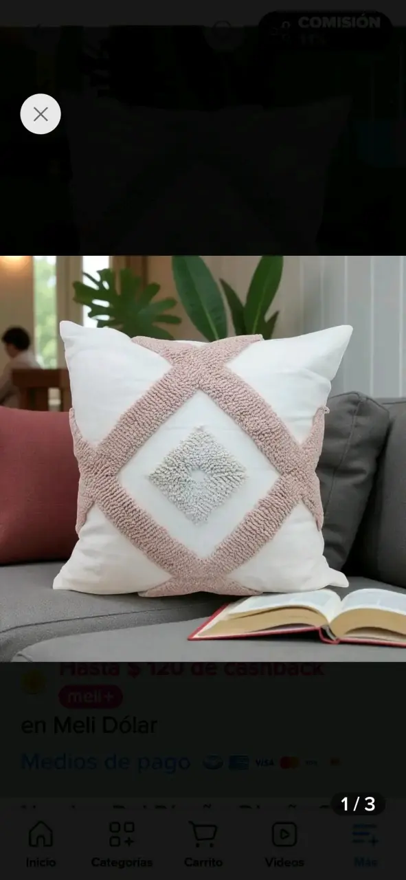 Fundas Cojines decorativos con diseño geométrico - 6