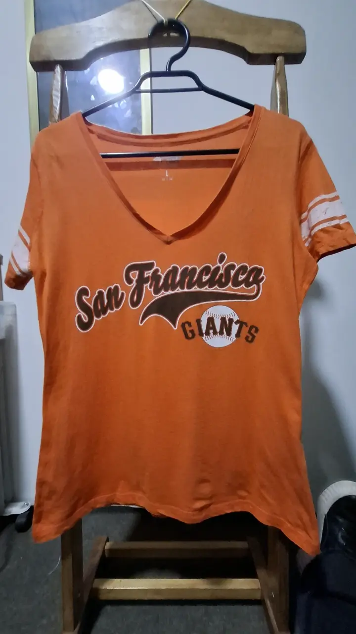 Polera San Francisco Giants naranja talla L