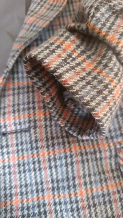 Abrigo de lana a cuadros Sfera para mujer - miniatura 4