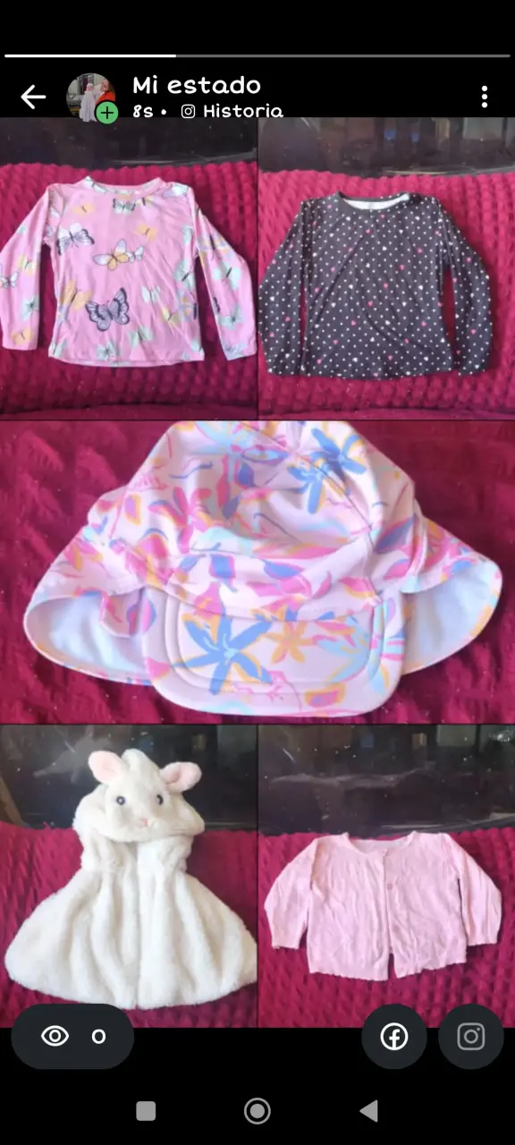 Lote de ropa infantil variada para niñas - 1