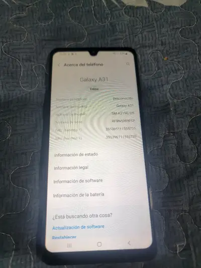 Samsung Galaxy A31 en buen estado - miniatura 4