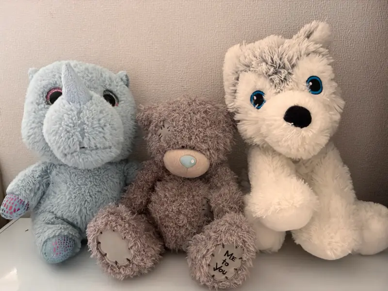 Set de peluches de animales suaves - 1