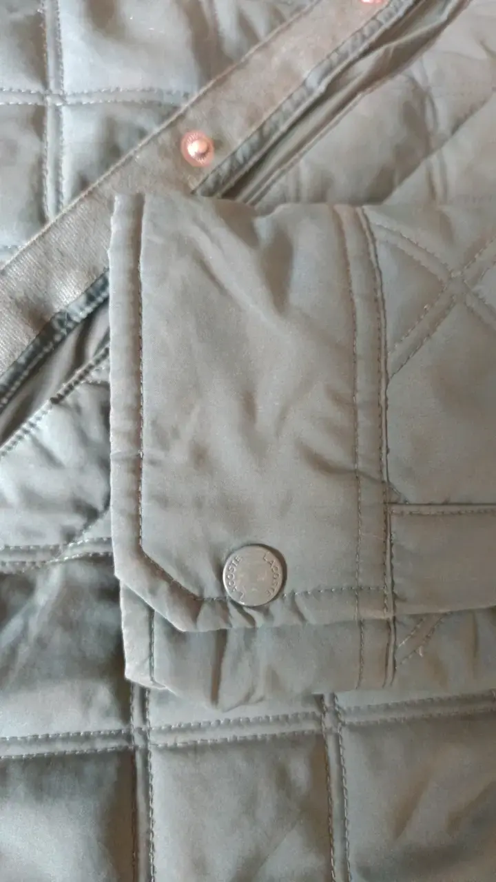Chaqueta acolchada verde Lacoste para hombre - 2