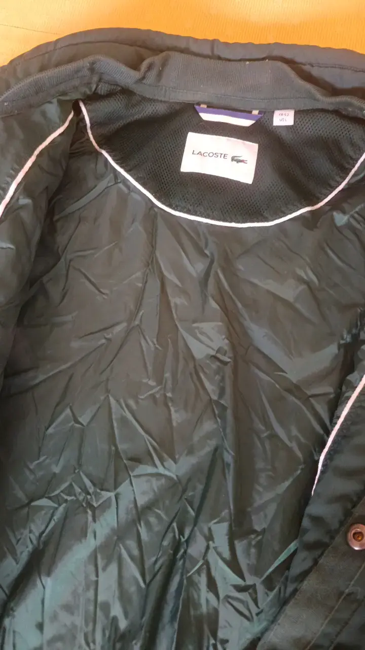 Chaqueta acolchada verde Lacoste para hombre - 3