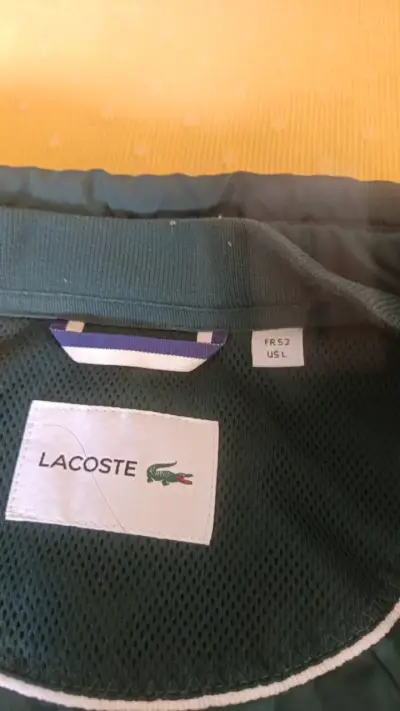 Chaqueta acolchada verde Lacoste para hombre - miniatura 4