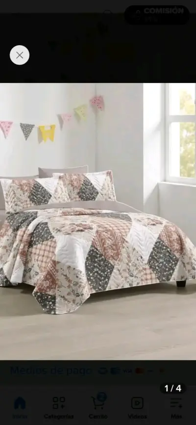 Hermosos Quilts, distintos diseños - miniatura 6