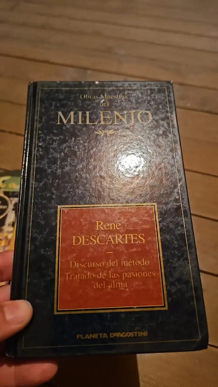 Libro Obras Maestras del Milenio René Descartes - 1