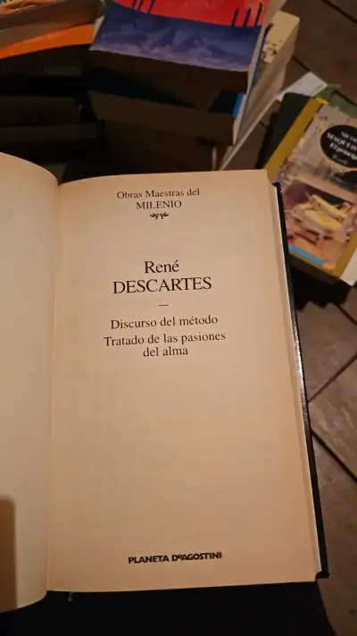 Libro Obras Maestras del Milenio René Descartes - miniatura 3