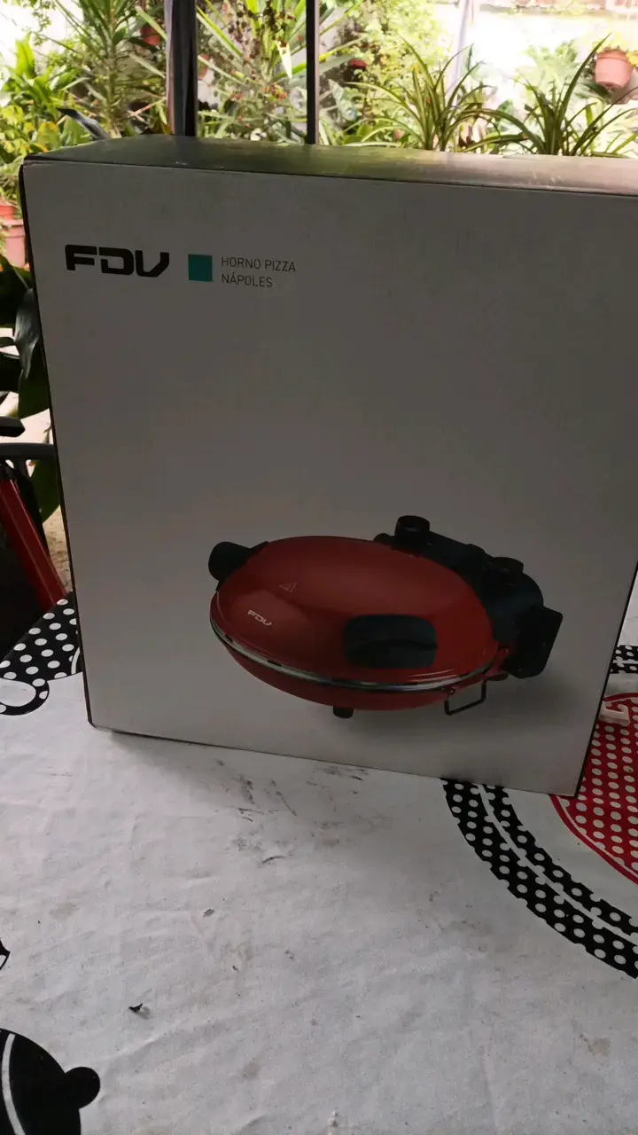 Horno para pizza FDV Nápoles rojo - 1