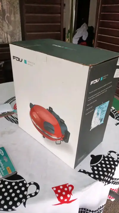 Horno para pizza FDV Nápoles rojo - miniatura 2