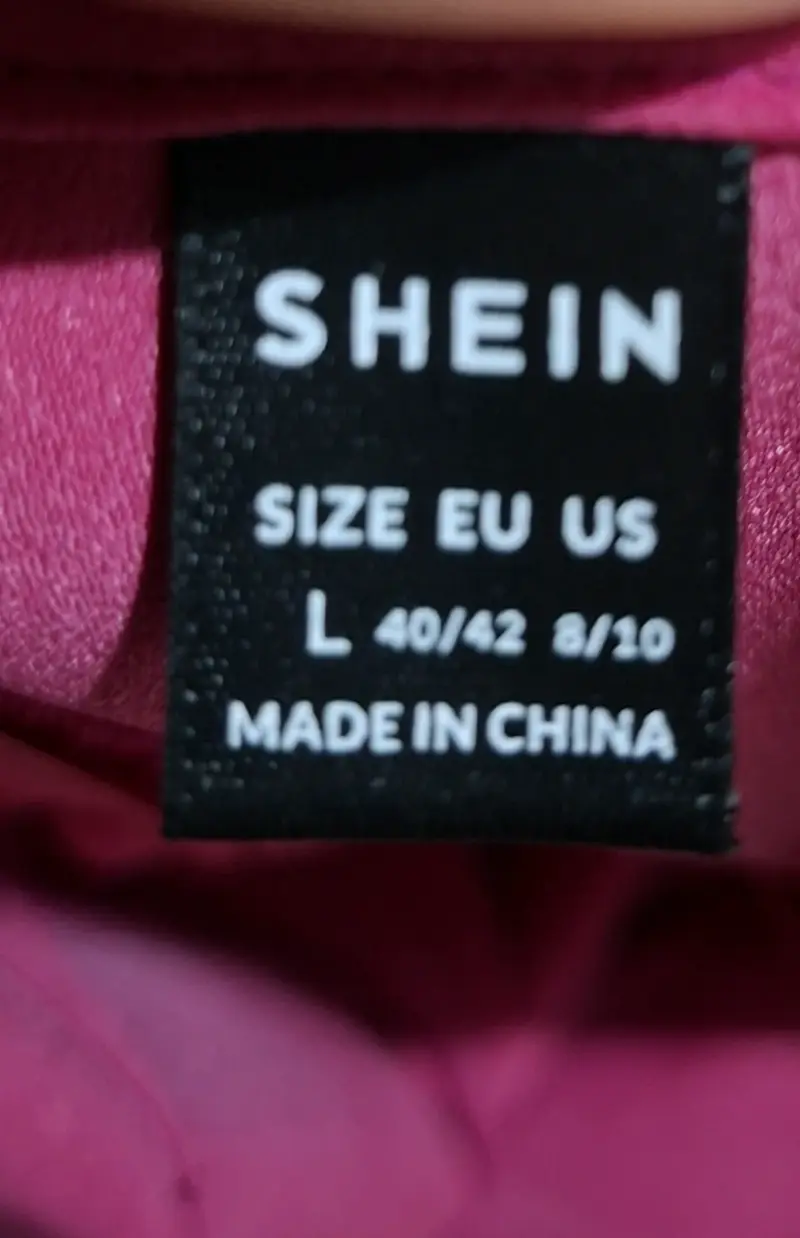 Vestido largo fucsia SHEIN - 4