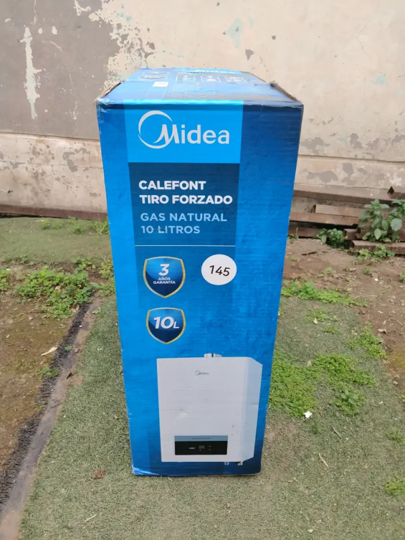 Calefont Midea Tiro Forzado 10 Litros - 2