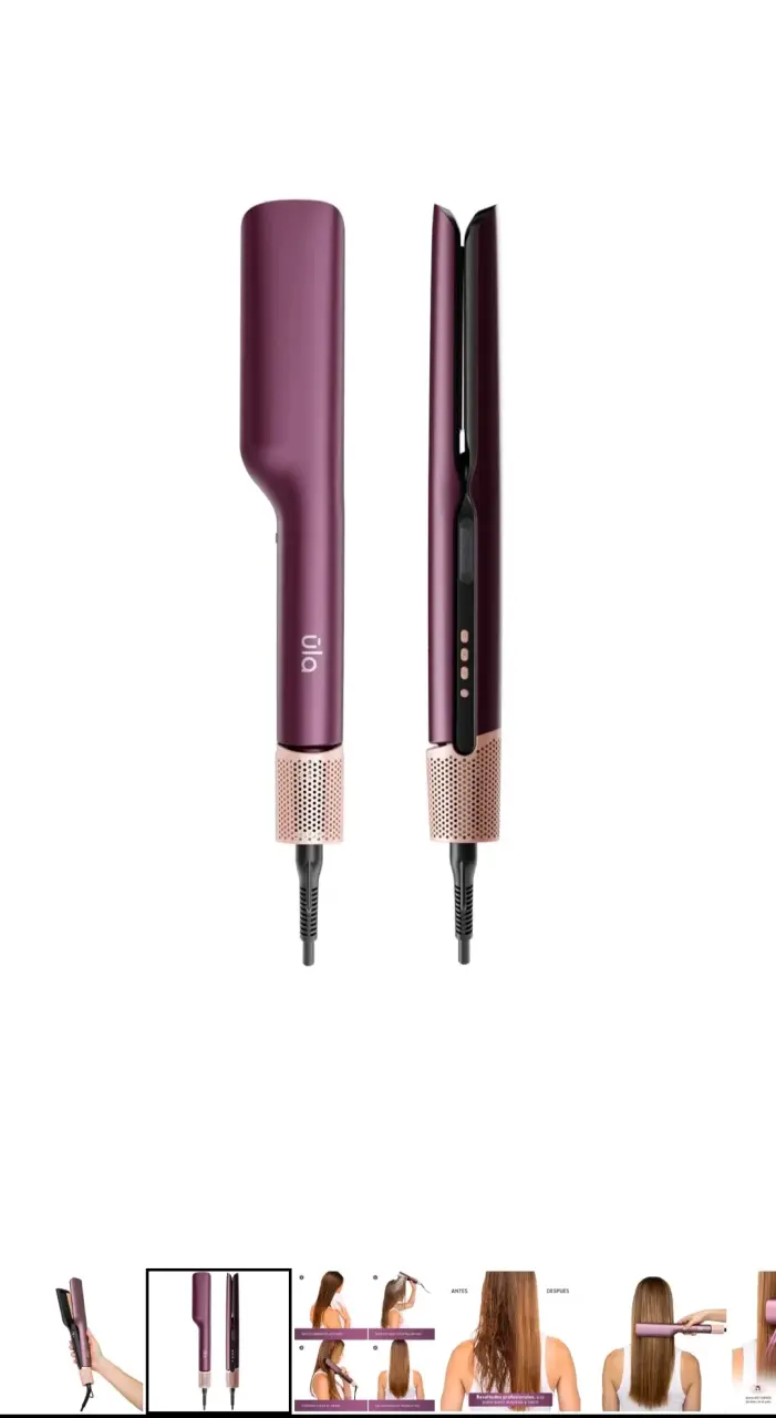 Plancha secadora de Pelo Ancha Ula Profesional - 2
