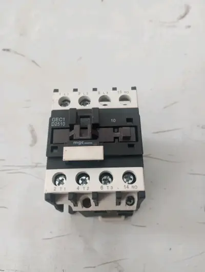 Contactor eléctrico GEC1 D2510 trifásico - miniatura 2
