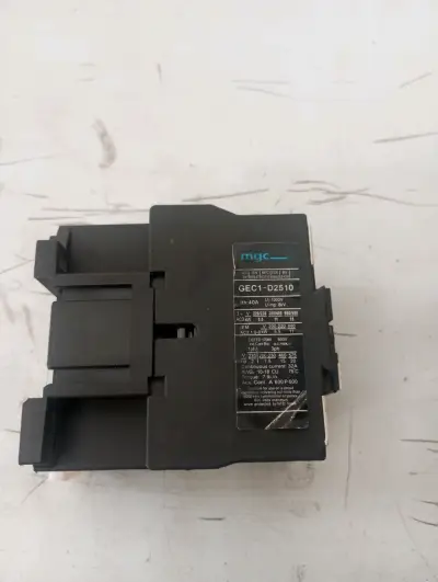 Contactor eléctrico GEC1 D2510 trifásico - miniatura 4