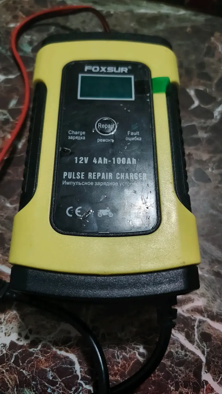 Cargador de Batería Foxsur 12V 4Ah-100Ah - 1