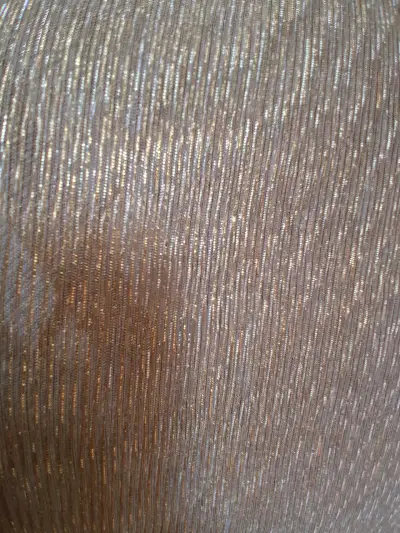 Vestido largo dorado  de fiesta - miniatura 5