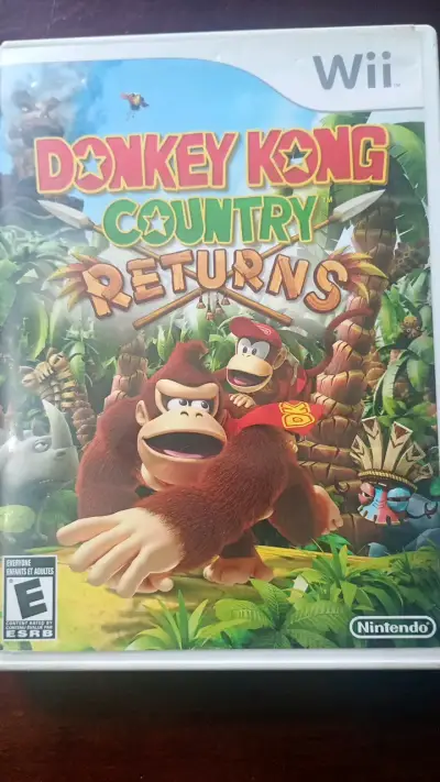 Juego Donkey Kong Country Returns para Wii - miniatura 1