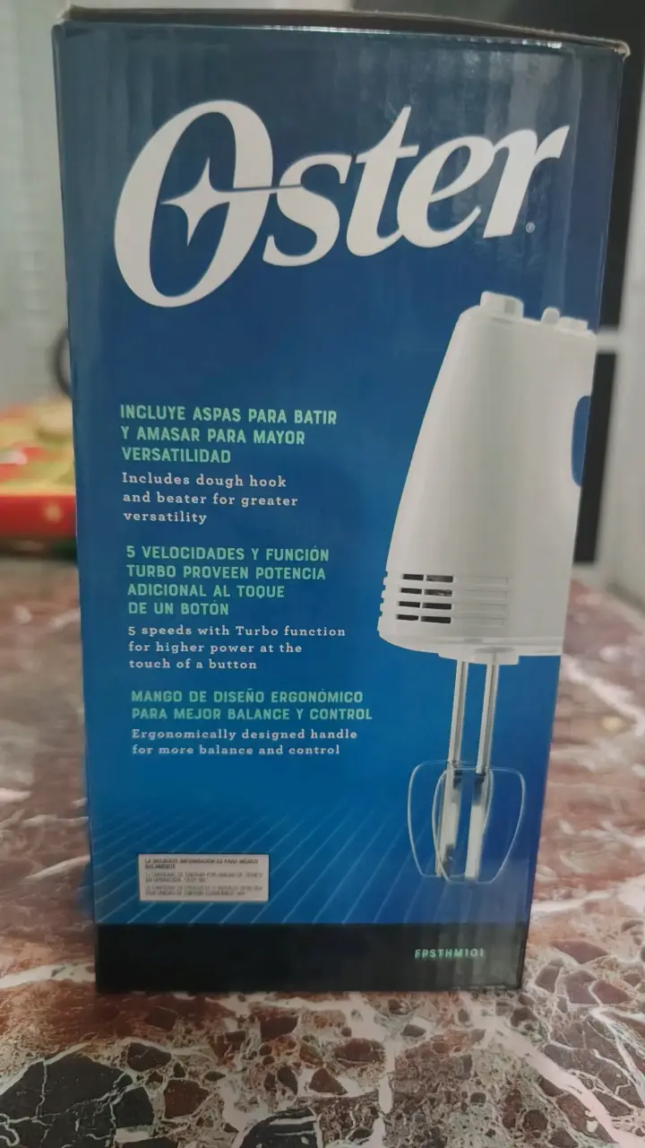 Batidora de Mano Oster 5 Velocidades - 2