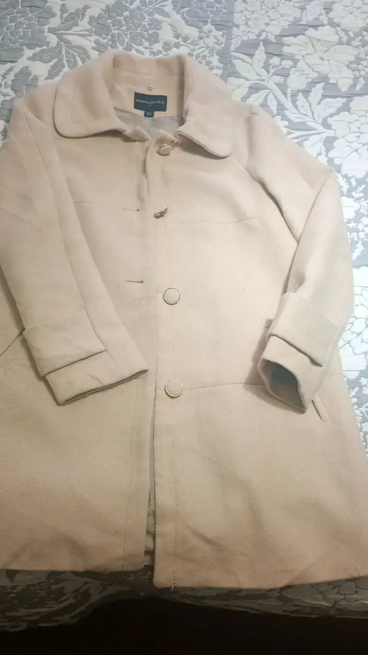 Abrigo Beige Banana Republic Mujer Talla XS - 1