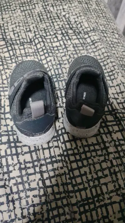 Zapatillas deportivas para bebé Adidas grises - miniatura 2