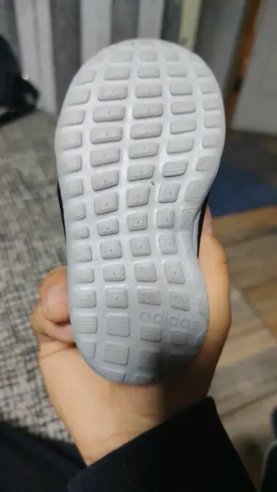 Zapatillas deportivas para bebé Adidas grises - miniatura 3
