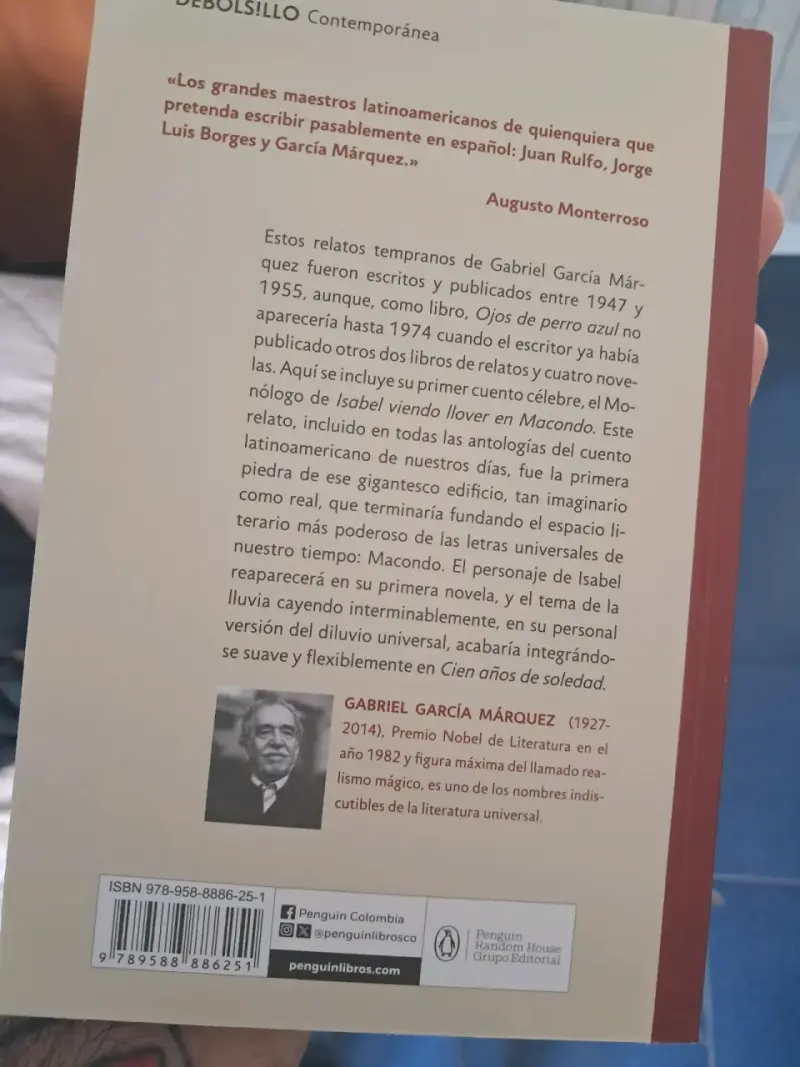 Libro 'Ojos de perro azul' de Gabriel García Márquez - 2