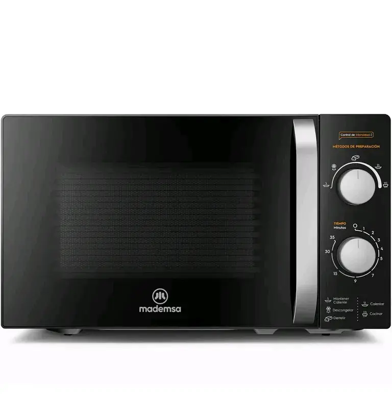 Microondas manual Mademsa 20L negro - 1