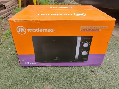 Microondas manual Mademsa 20L negro - miniatura 2