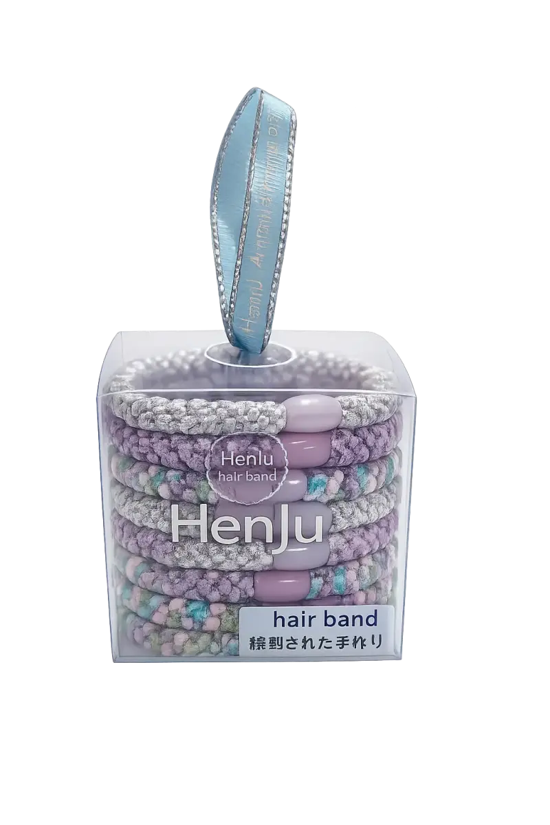 Set de 8 Bandas para el Cabello HenJu Multicolor - 3