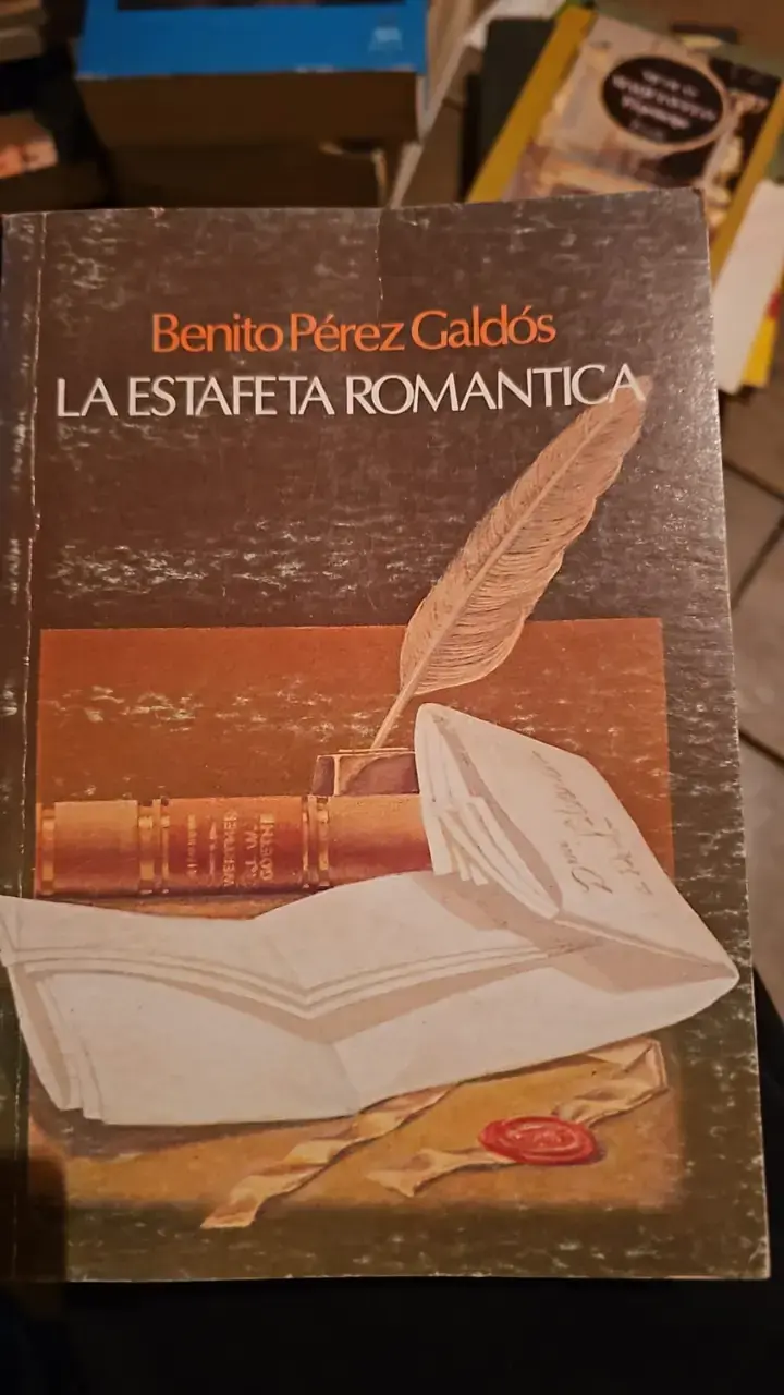 Libro 'La Estafeta Romántica' de Benito Pérez Galdós - 1