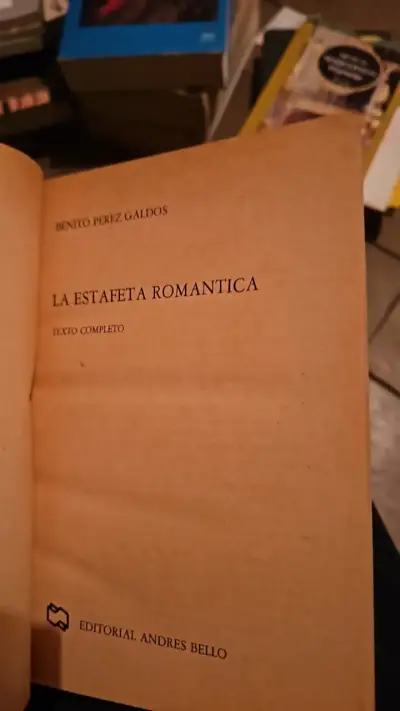 Libro 'La Estafeta Romántica' de Benito Pérez Galdós - miniatura 3