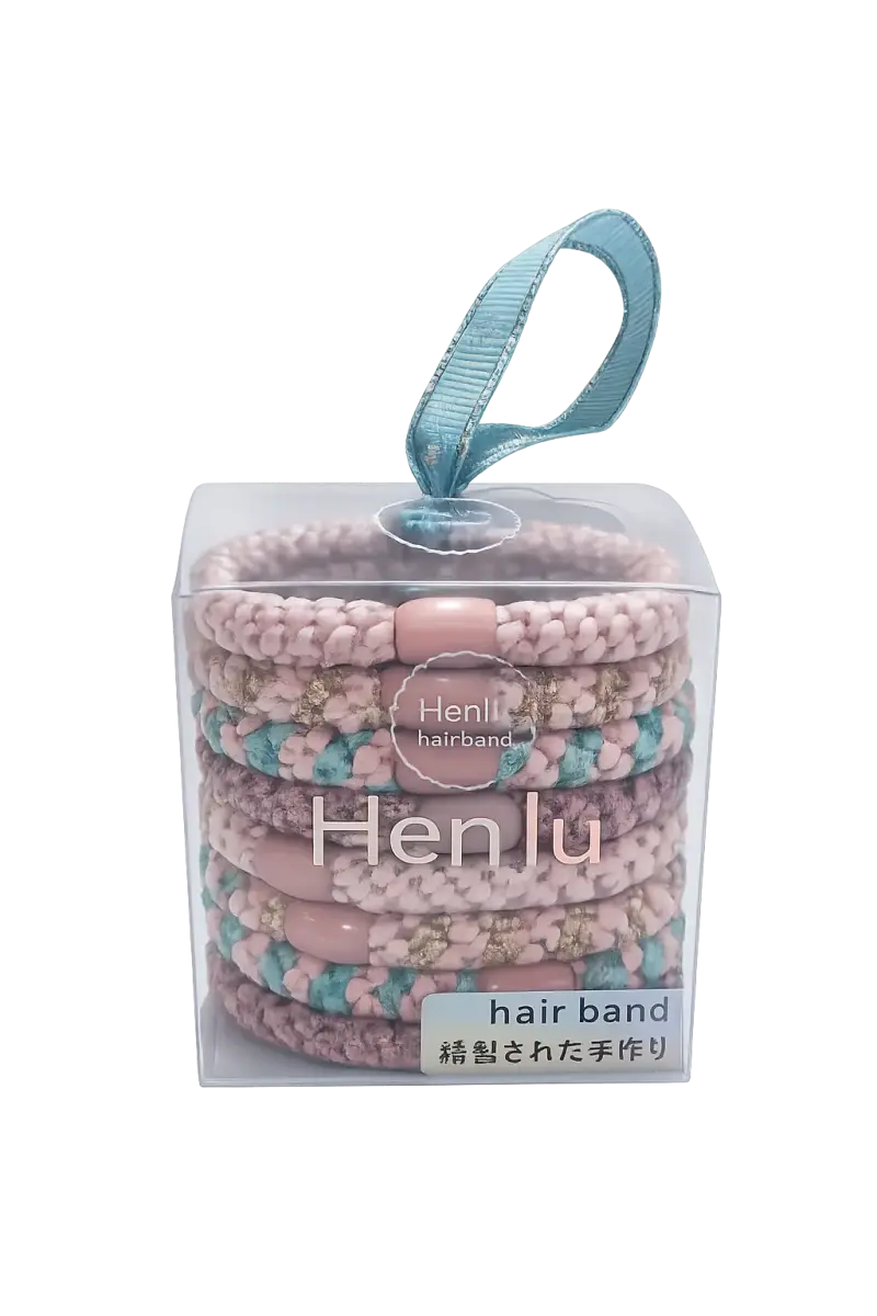 Set de 8 Bandas para el Cabello HenJu Multicolor - 3