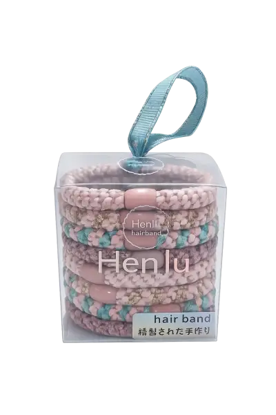 Set de 8 Bandas para el Cabello HenJu Multicolor - miniatura 3