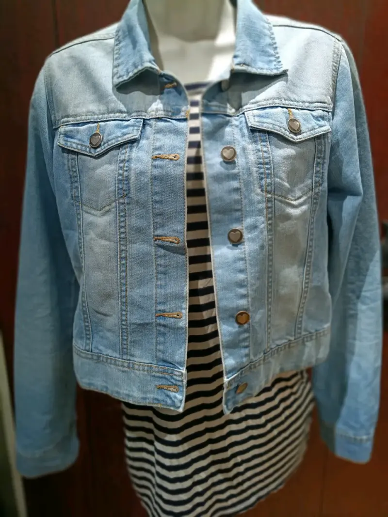 Chaqueta mezclilla marca stop+go