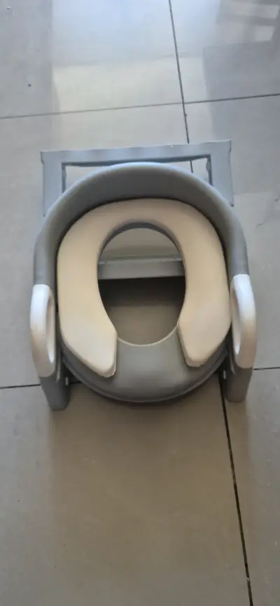 Asiento de inodoro niños con escalón para WC - miniatura 4