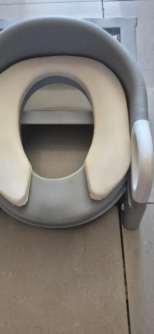 Asiento de inodoro niños con escalón para WC - 5